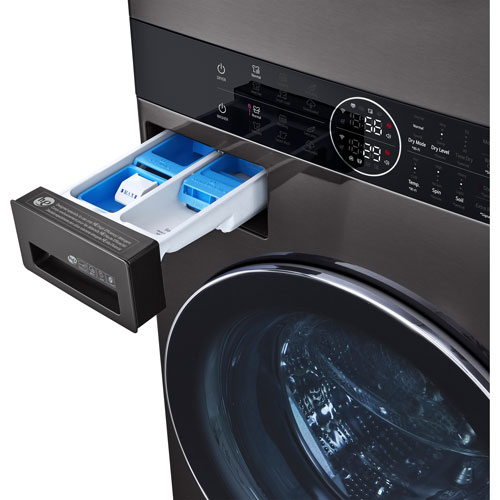 LG Tower WKHC202HBA Washer Dryer - Image 3