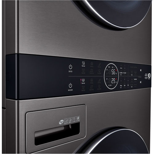 LG Tower WKHC202HBA Washer Dryer - Image 5