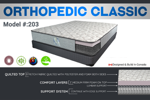 Alternative view of Value Line Product 9" Ortho classic 2 sided firm