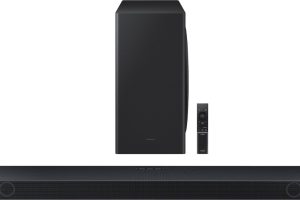Samsung - Q-series 5.1.2 ch Wireless Dolby Atmos Soundbar w/ Q Symphony - Black