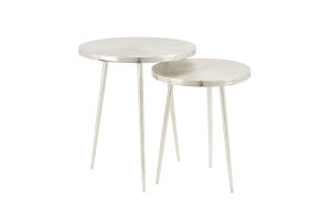 Side table AE-5030/NKL (SET OF 2)