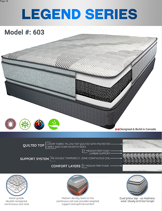 Value Line Product 13" Legend 2 sided pillow top - Image 2