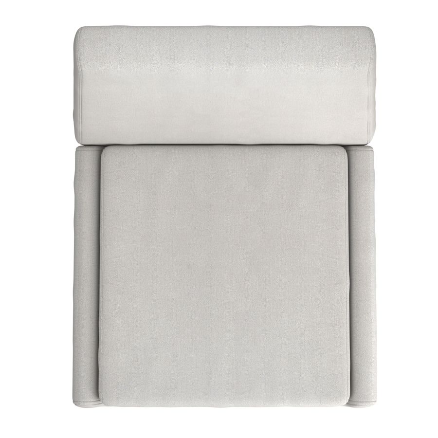 Cortez Dining Chair, Set of 2, in Beige Fabric and Natural - Image 4