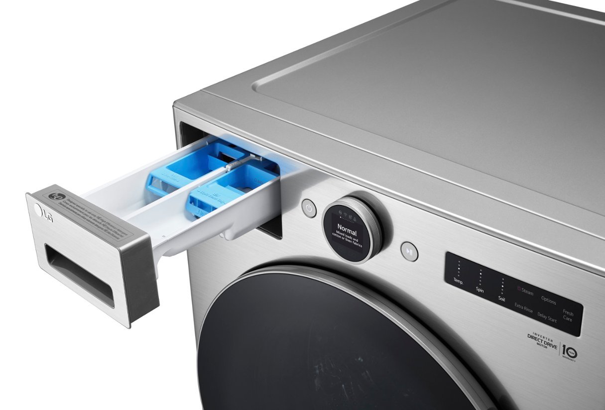 LG WM5500HVA & DLEX5500V Washer Dryer - Image 7