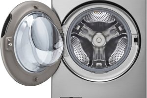 Alternative view of LG WM5500HVA & DLEX5500V Washer Dryer