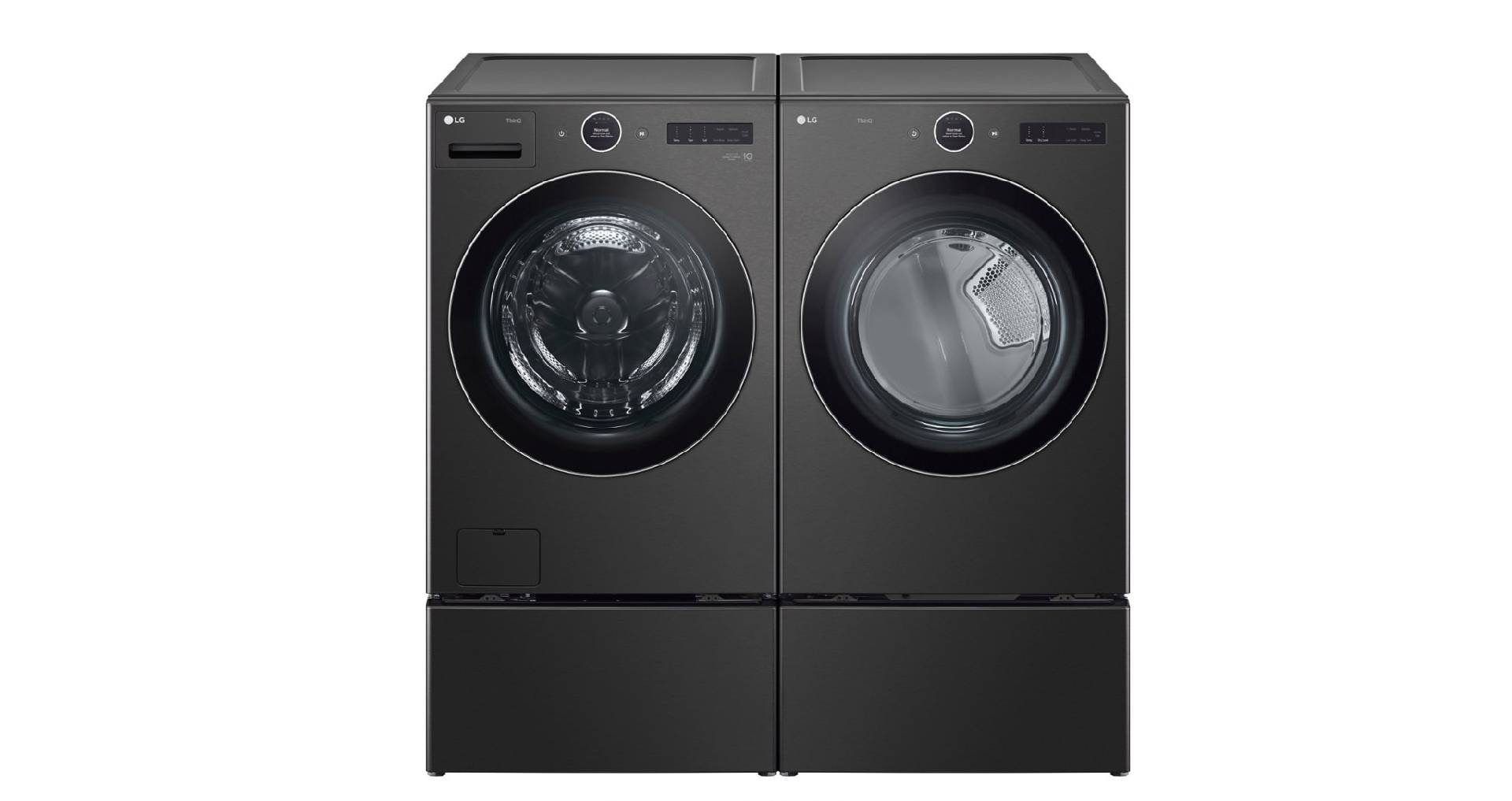LG WM6700HBA & DLEX6700B Washer Dryer