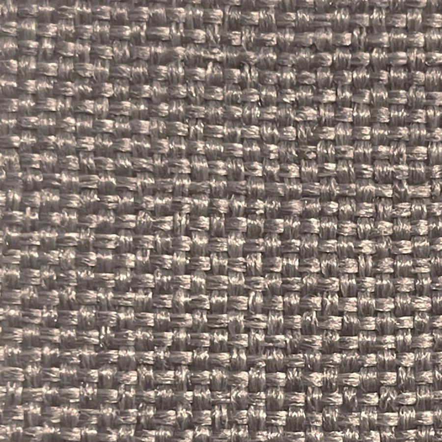 Lexi 3pc Round Storage Ottoman Set in Warm Grey and Black - Image 7