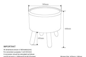 Alternative view of Betsy Round Storage Ottoman with Tray in Beige and Natural