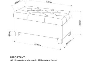 Alternative view of Harper Rectangular Storage Ottoman Bench in Beige