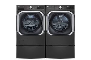 LG WM8900HBA & DLEX8900B Washer Dryer
