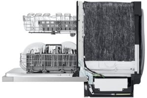 Alternative view of LG 24" 50dB Built-In Dishwasher