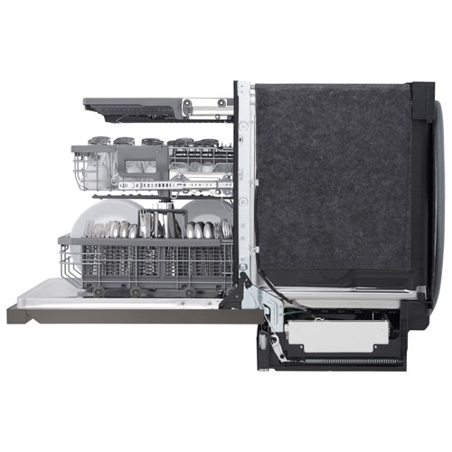 LG 24" 44dB Built-In Dishwasher with Stainless Steel Tub & Third Rack - Image 5