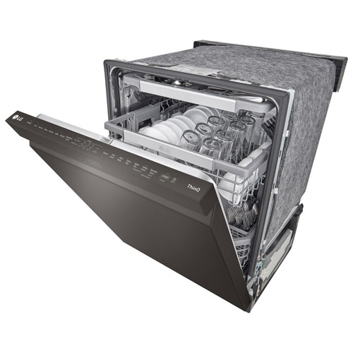 LG 24" 44dB Built-In Dishwasher with Stainless Steel Tub & Third Rack - Image 3