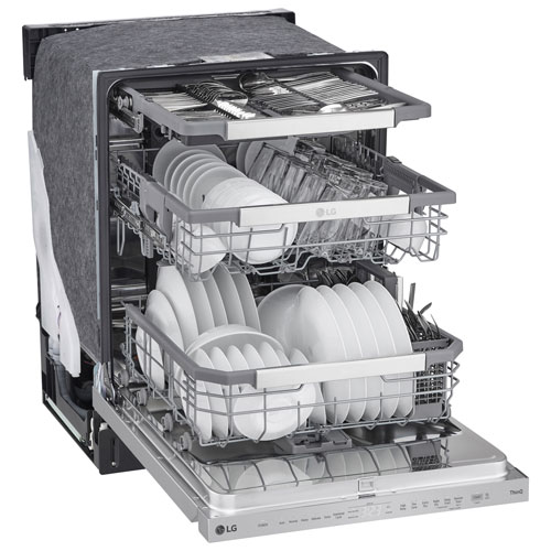 LG 24" 44dB Built-In Dishwasher with Third Rack - Image 6