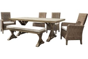 Alternative view of Beachcroft 6 Piece Outdoor Dining Set