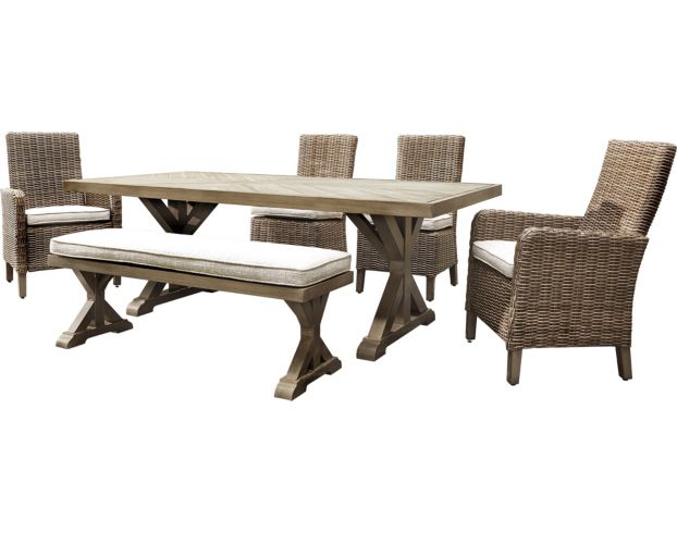 Beachcroft 6 Piece Outdoor Dining Set - Image 2