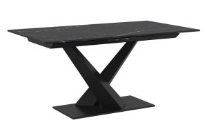 Julius Dining Table w/Extension in Black