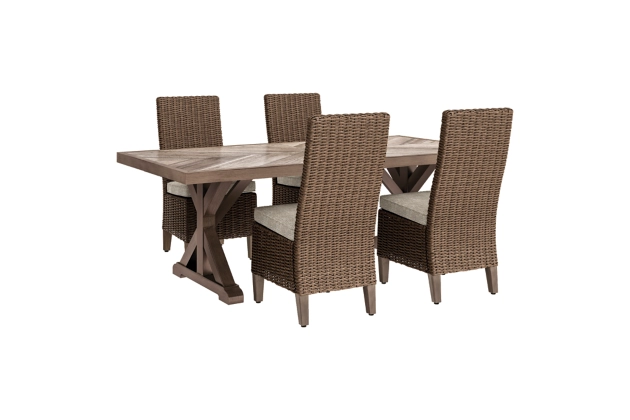 Beachcroft 5 Piece Outdoor Dining Set - Image 2