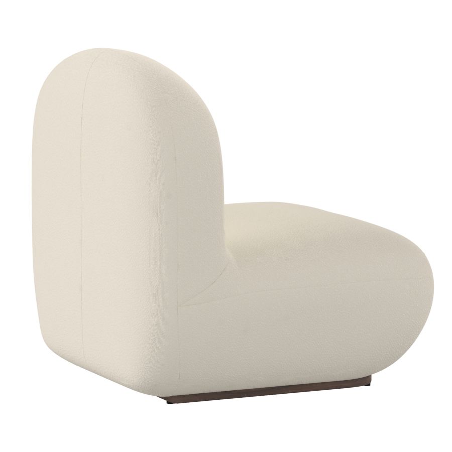 Zilano Accent Chair in Ivory Boucle - Image 7