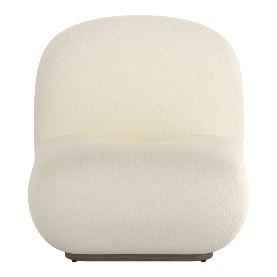 Zilano Accent Chair in Ivory Boucle - Image 6