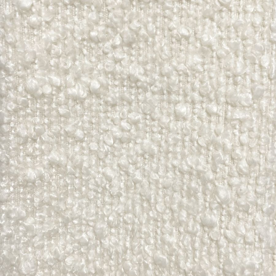 Zhuri Accent Chair in Ivory Boucle and Black - Image 3