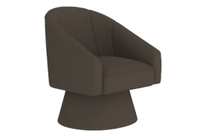 Tilsy Accent Chair in Charcoal Boucle