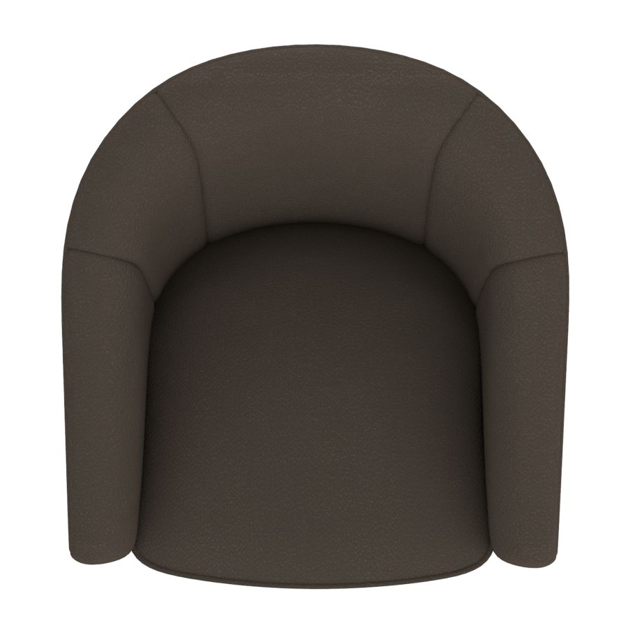 Tilsy Accent Chair in Charcoal Boucle - Image 4