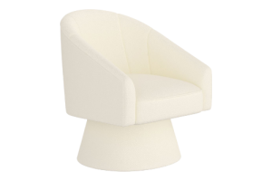 Tilsy Accent Chair in Ivory Boucle