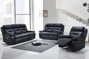 3pc Power Recliner Set (Leather Match-Power) IF-8110