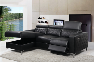 Alternative view of Sectional Sofa Bed (PU-Power) IF-9020 LHF