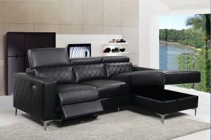Alternative view of Sectional Sofa Bed IF-9021 RHF (PU-Power)