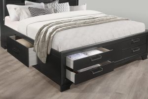 Alternative view of Ava Jordyn Grey Bedroom Set