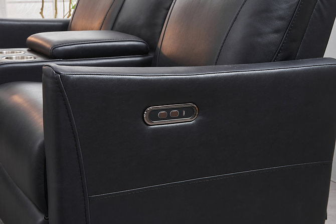 IF-8005 Leather Match-Power Recliner Sofa Set - Image 6
