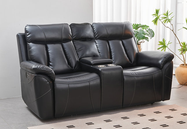 IF-8015 Leather Air-Power Recliner Sofa Set - Image 10