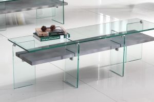 55'' TV Stand - Light Grey