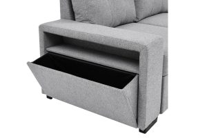 Alternative view of T1226 Sectional Sofa Bed