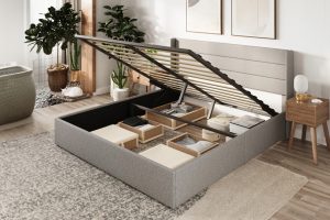 Alternative view of T2160 Queen Bed