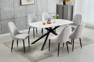 T-1530 C-1531 7pc Dining Set