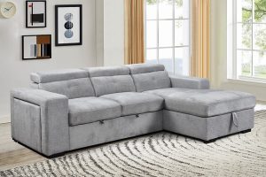 IF-9081 RHF Sectional Sofa Bed