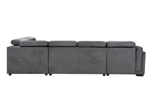 Alternative view of IF-9090 LHF Sectional Sofa Bed