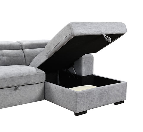 IF-9081 RHF Sectional Sofa Bed - Image 3