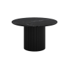 Jilsa Round Black Dining Table