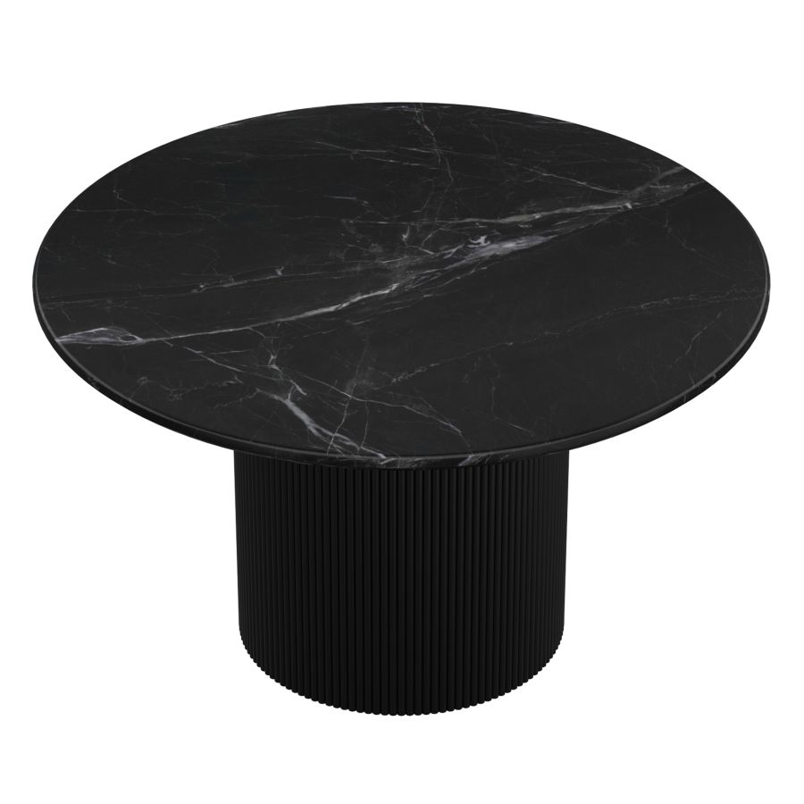 Jilsa Round Black Dining Table - Image 7