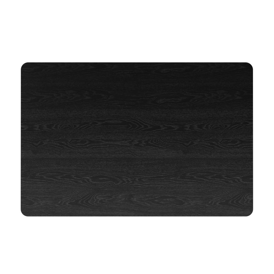 Sangra 59 Inch Small Rectangular Dining Table in Black - Image 7