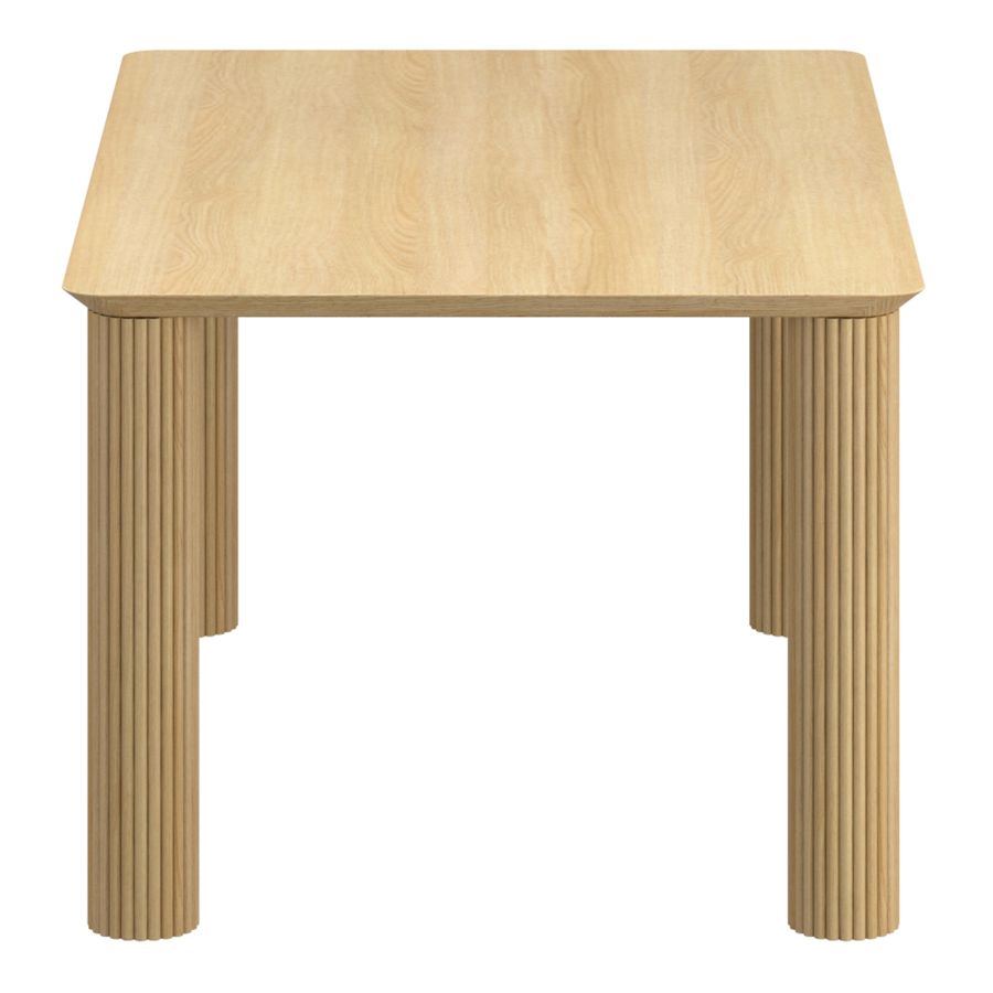 Sangra 59 Inch Small Rectangular Dining Table in Natural - Image 4