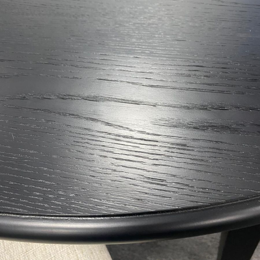 Conrad Black Round Dining Table - Image 4