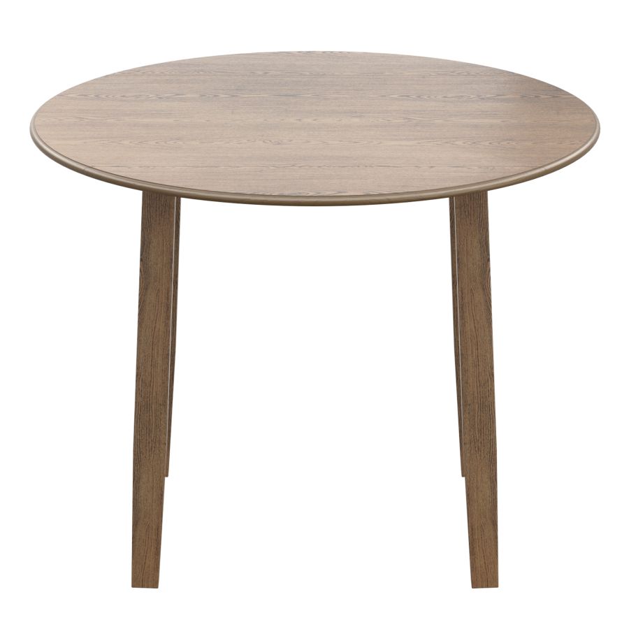 Conrad Walnut Round Dining Table - Image 7