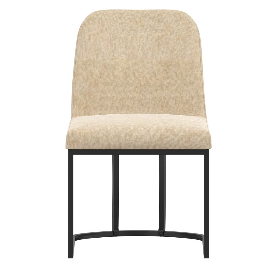 Dario Beige Dining Chair Set of 2 - Image 5