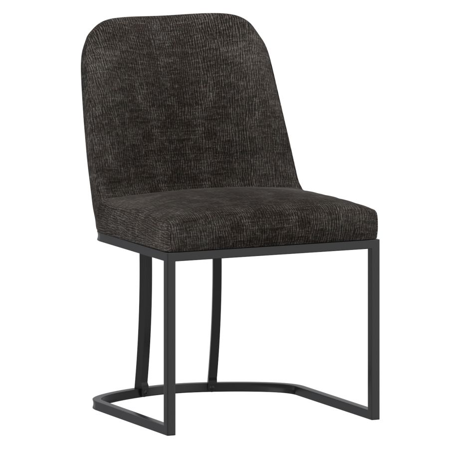 Dario Charcoal Dining Chair Set of 2 - Image 8