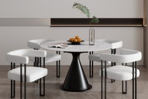 Calisto/Scarlet 5pc Dining Set